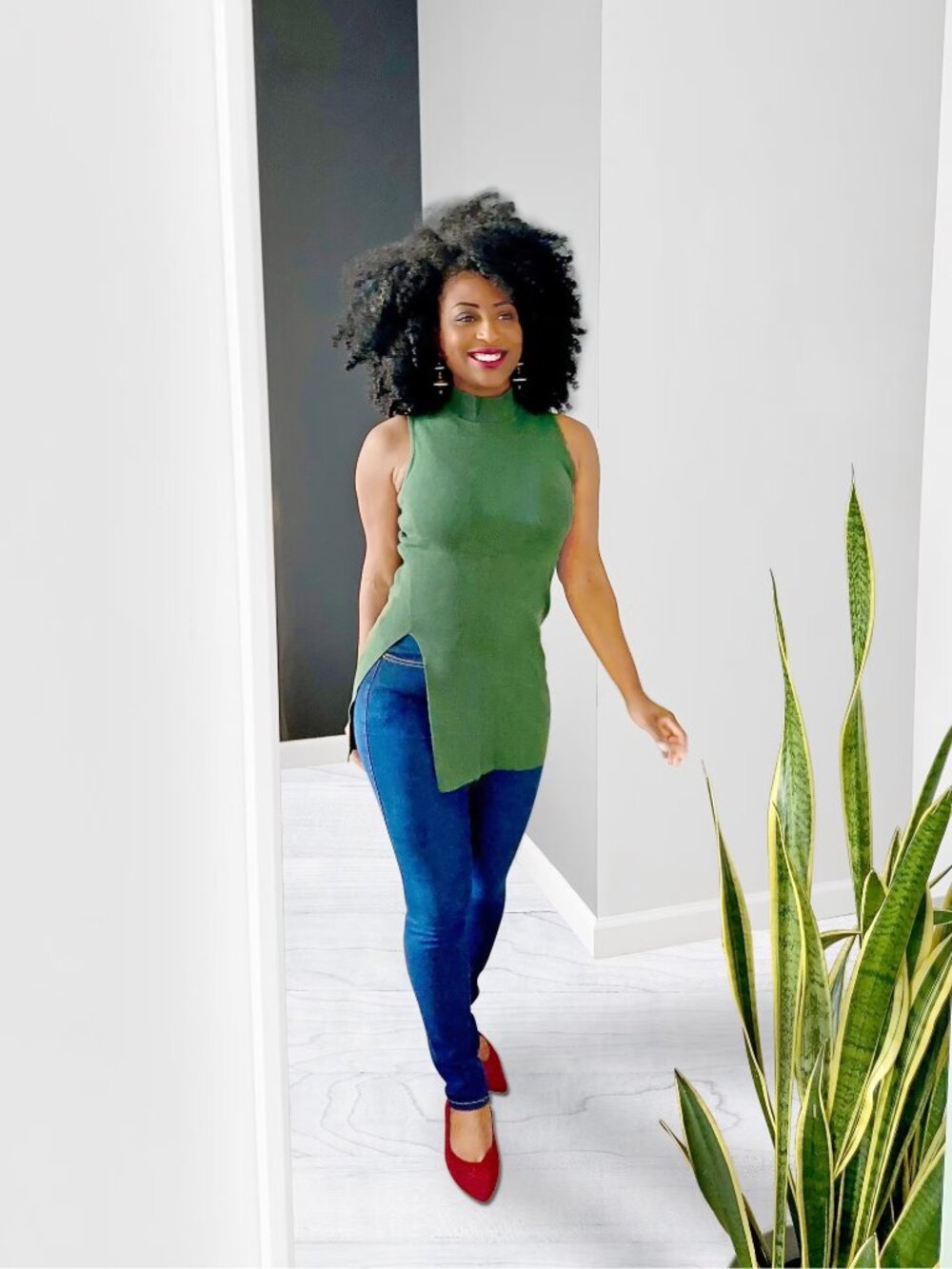 Sleeveless Knitted Top